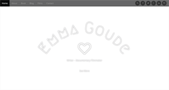 Desktop Screenshot of emmagoude.com
